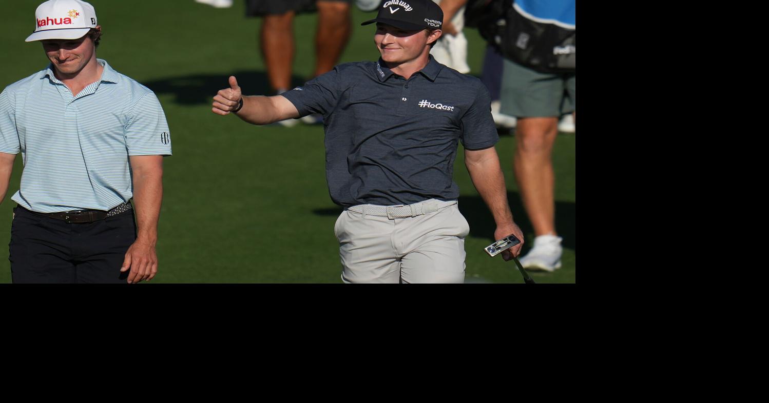 Teenager Brown narrowly misses 59. He's tied for American Express lead with Scheffler