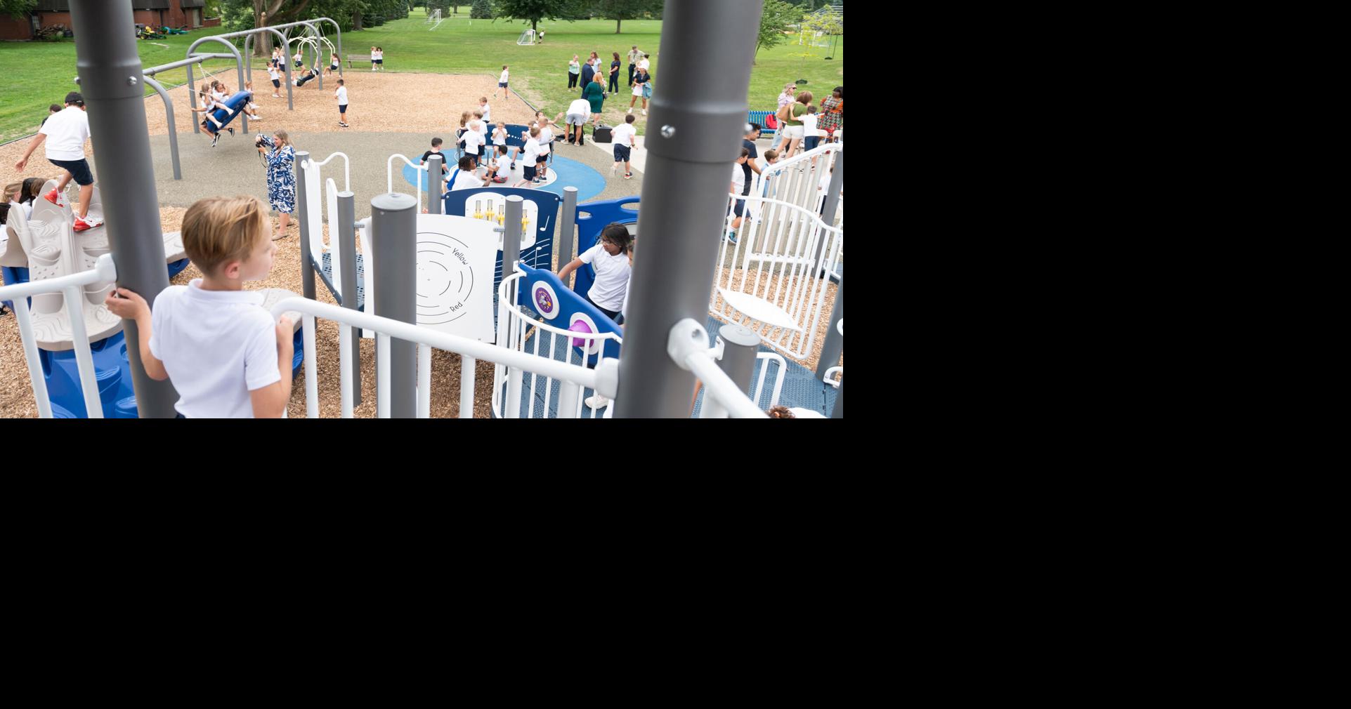 Canterbury School celebrates new, 'thoughtful' playground