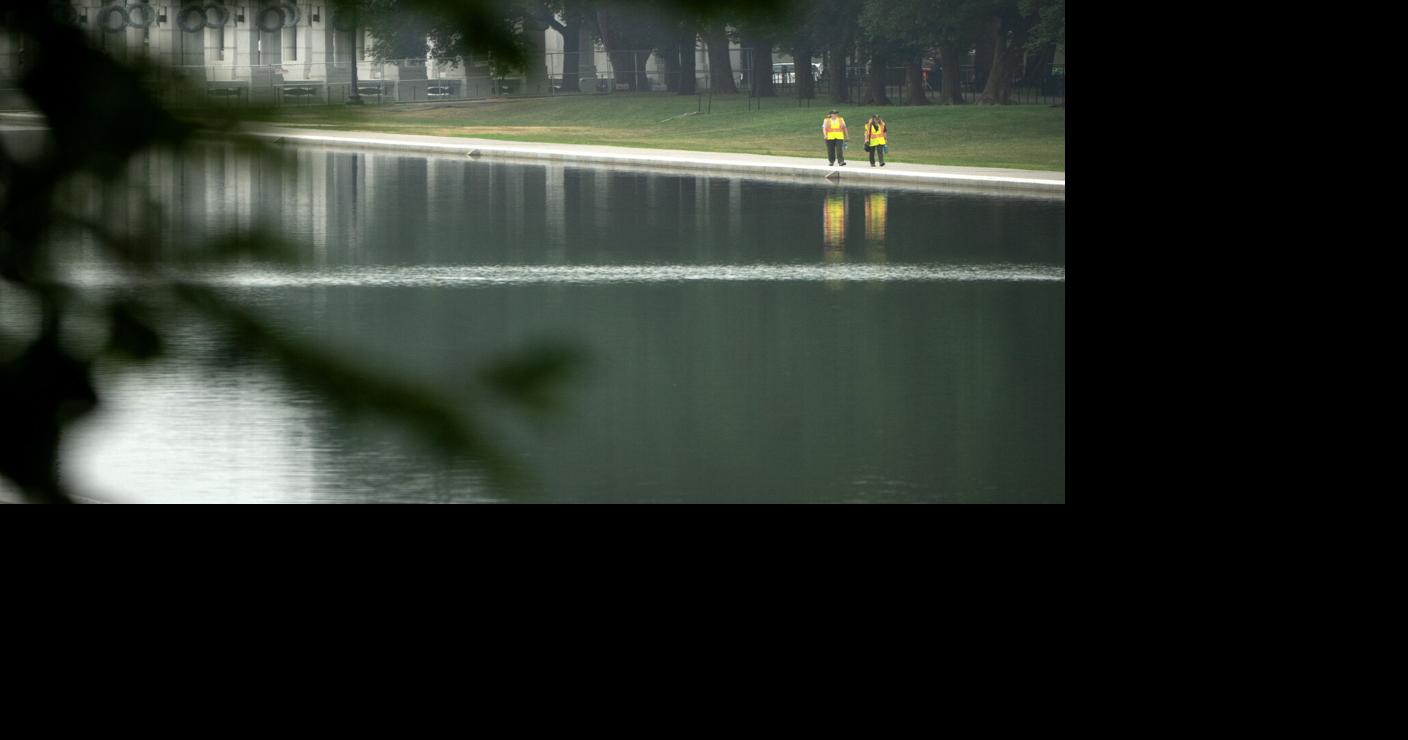 Former Olympian David Hearn pleads not guilty in Lincoln Memorial Reflecting Pool damage case after President Donald Trump alleged vandalism
