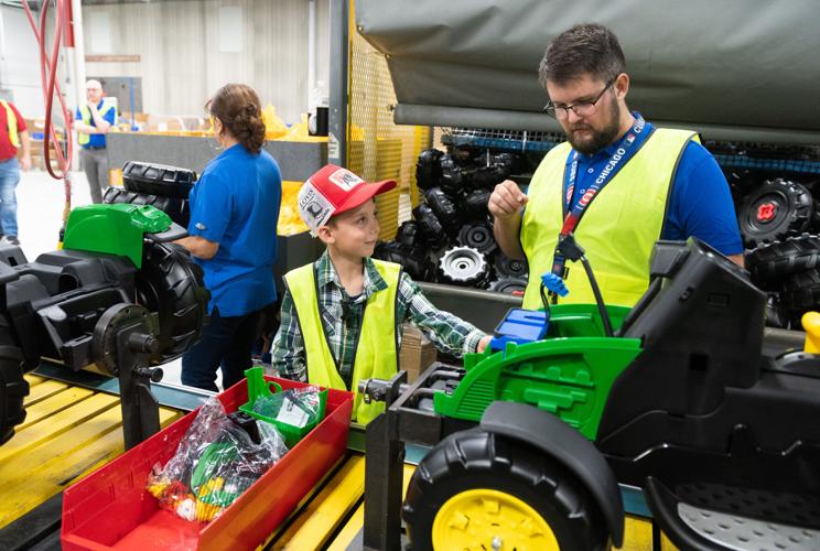 8yearold explores Fort Wayne toy factory Local