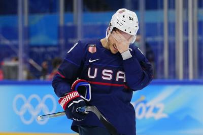 US men's hockey bounced from Beijing by Slovakia