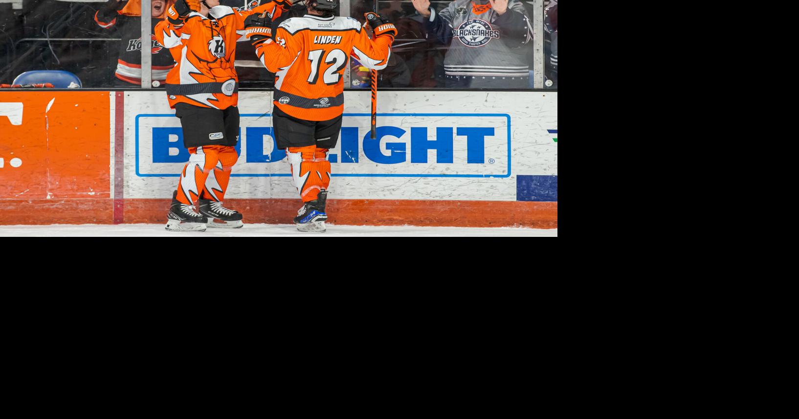 Komets' Ture Linden caps wild 3rd period with winning goal Ice Chips