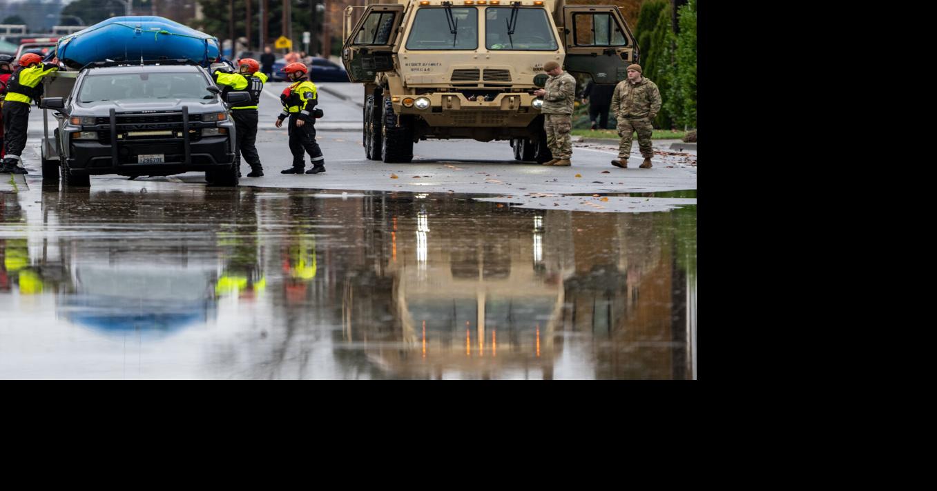 Arctic air sweeps south as residents of the Pacific Northwest remain on guard