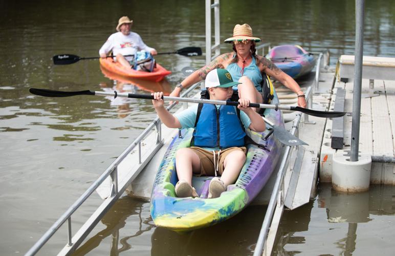 Outdoor lovers pedal, paddle and play Local