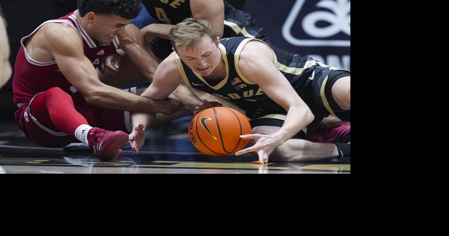 Purdue beats Indiana on late Kaufman-Renn basket, Harris block ...