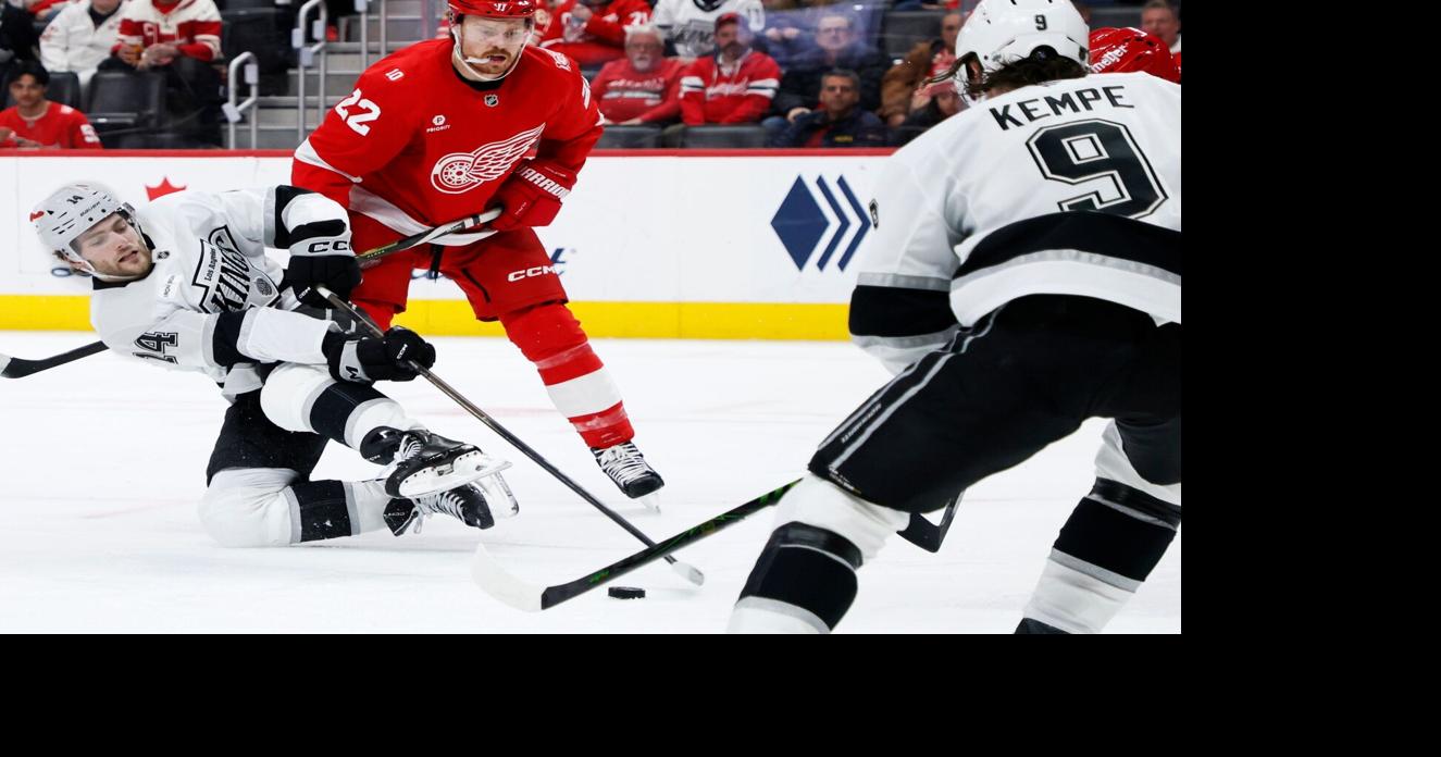 Detroit's Kane ties Modano for American-born NHL points mark in loss to Kings