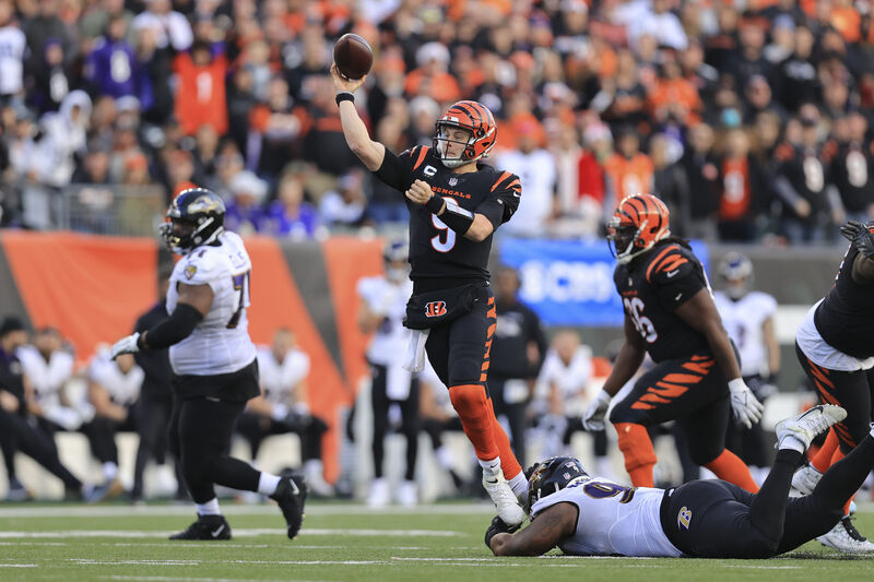 Cincinnati Bengals: Joe Burrow sets franchise record in rout of Baltimore  Ravens