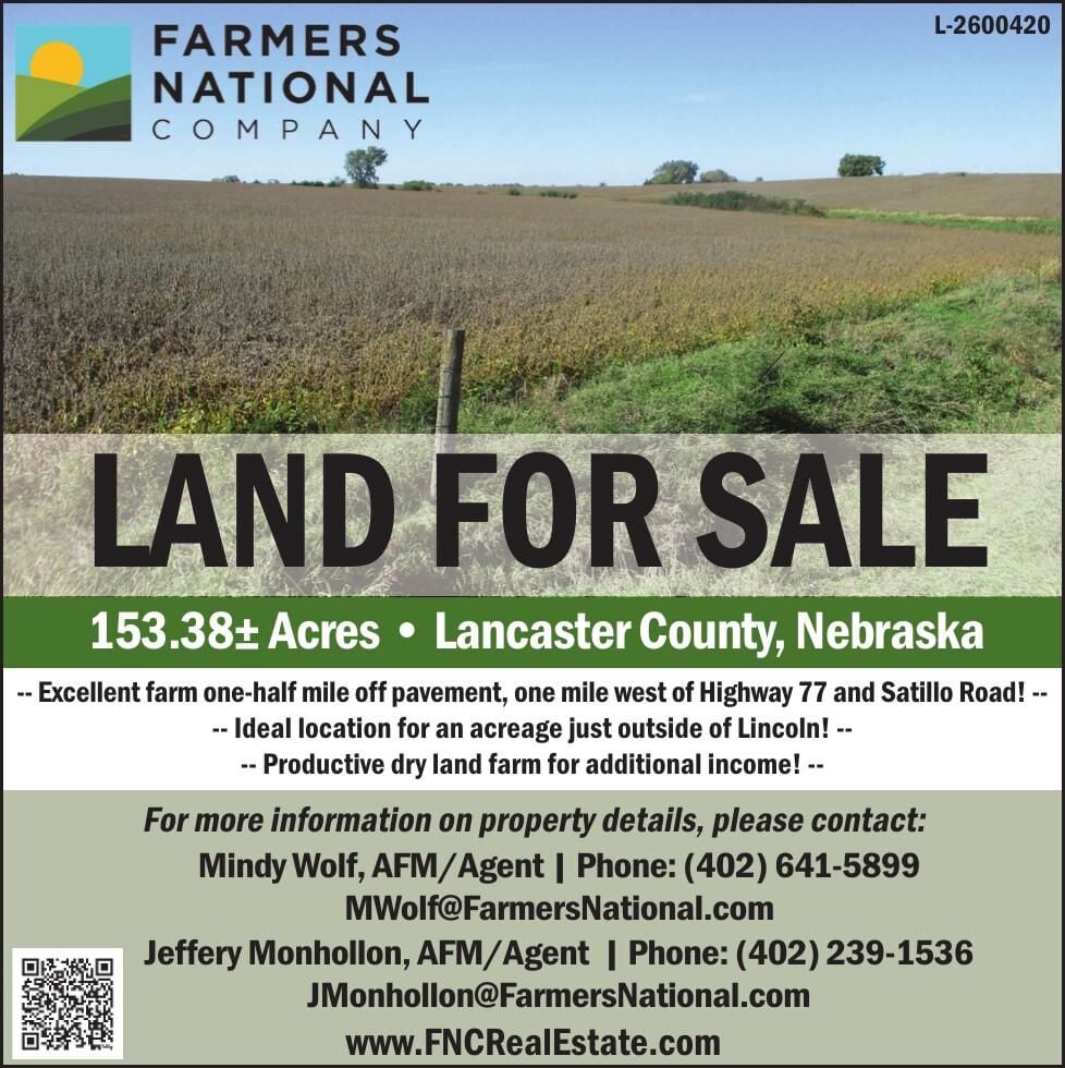 FARMERS NATIONAL CO/.COLUMBUS - Ad from 2026-10-25