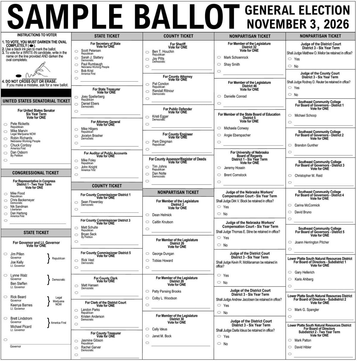 LANCASTER COUNTY ELECTION COMM - Ad from 2026-10-21