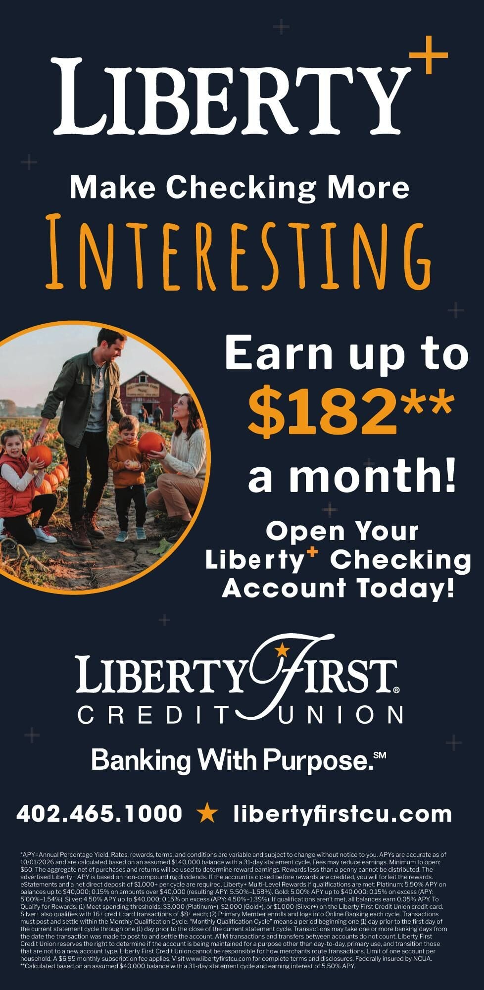 LIBERTY FIRST CREDIT UNION - Ad from 2026-10-29
