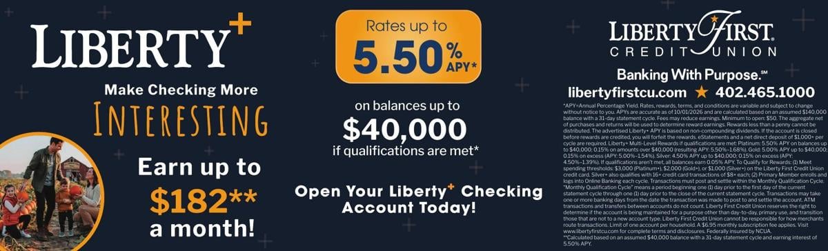 LIBERTY FIRST CREDIT UNION - Ad from 2026-10-25