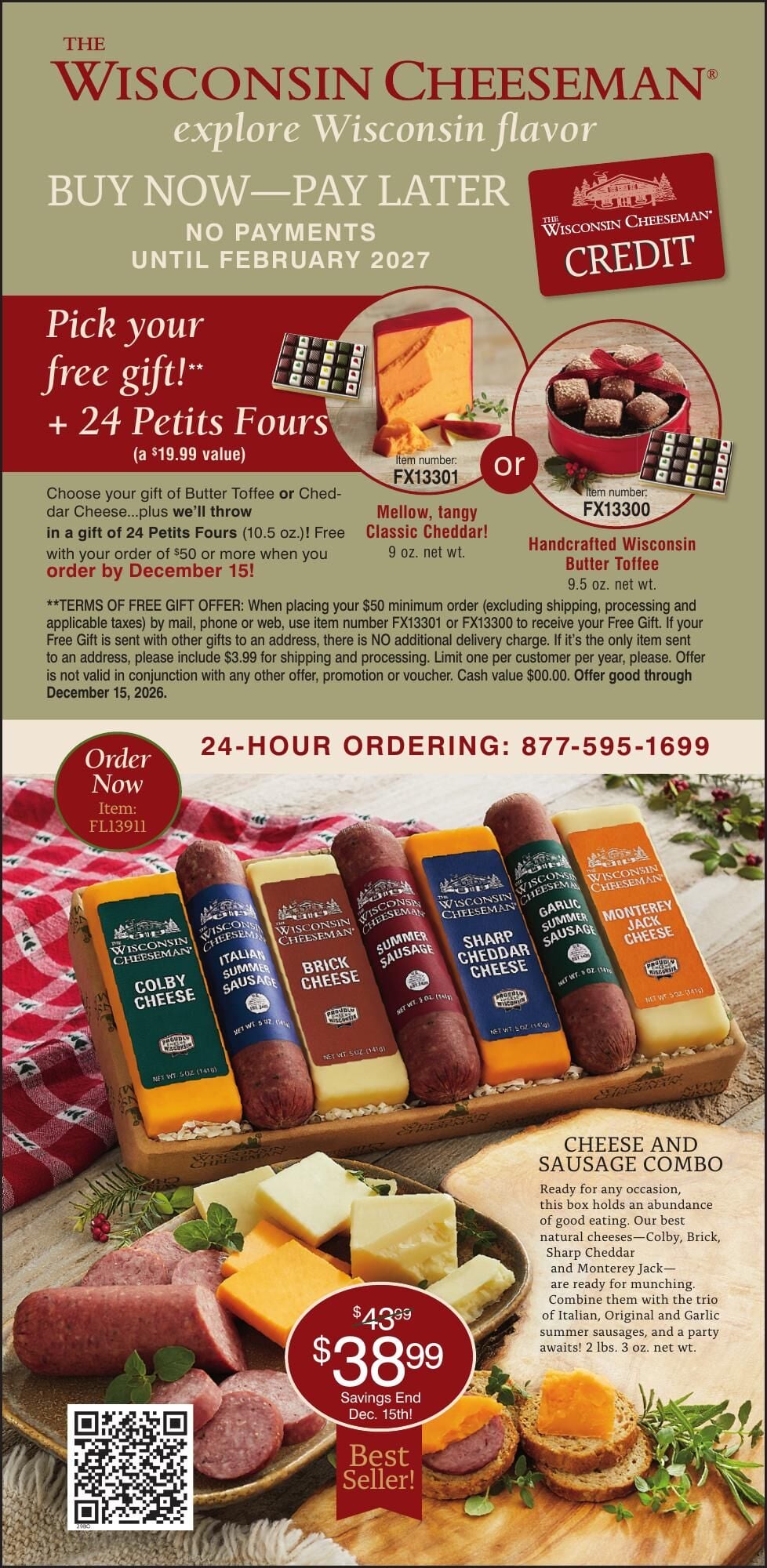 MEDIABIDS - WISCONSIN CHEESEMAN - Ad from 2026-10-28