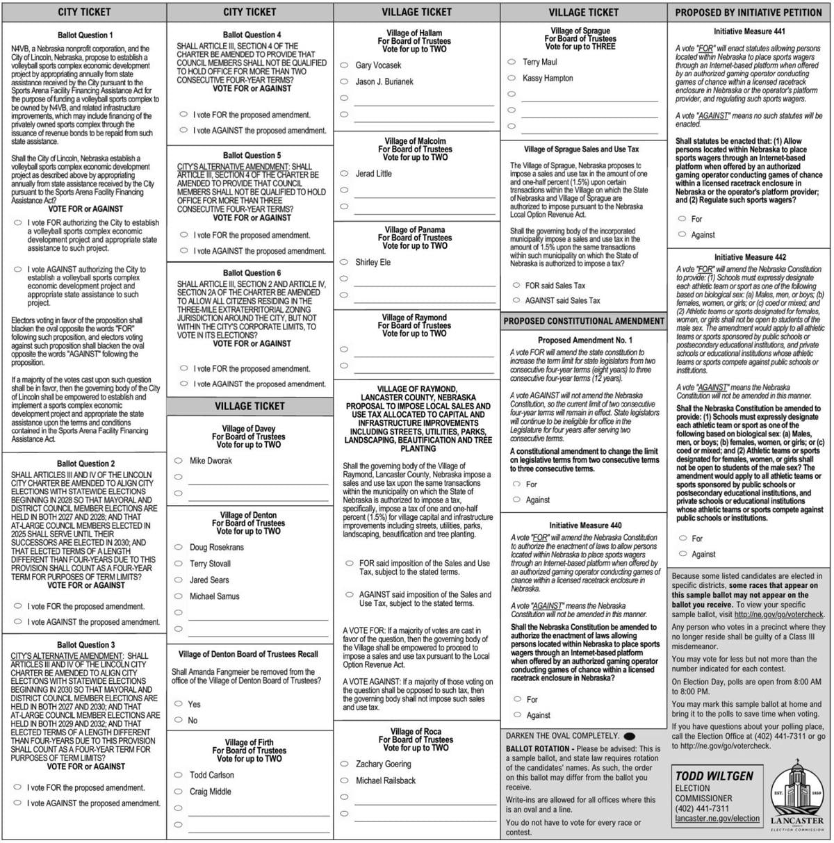 LANCASTER COUNTY ELECTION COMM - Ad from 2026-10-21