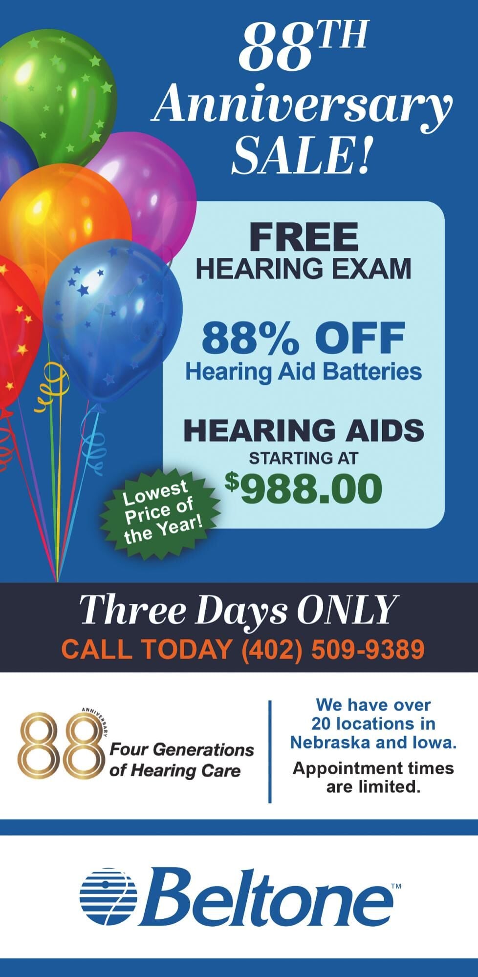 BELTONE HEARING CENTER - Ad from 2026-10-18
