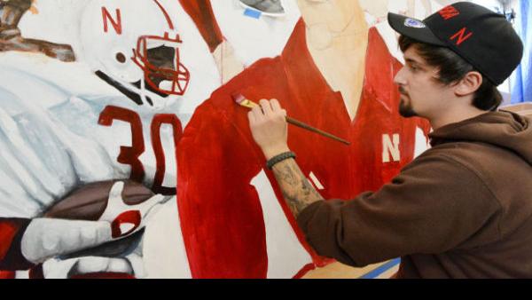 7 Mile Mural Showcases Huskers Employee S Talent Nebraska News