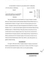 Madsen's order to dismiss