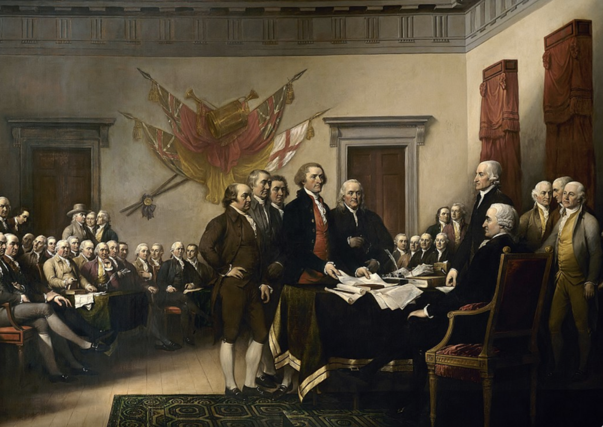 Question #63: When was the Declaration of Independence adopted?