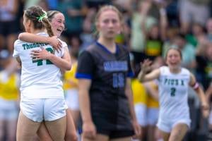 State soccer: Lincoln Pius X girls shock Omaha Marian in semis with late own goal