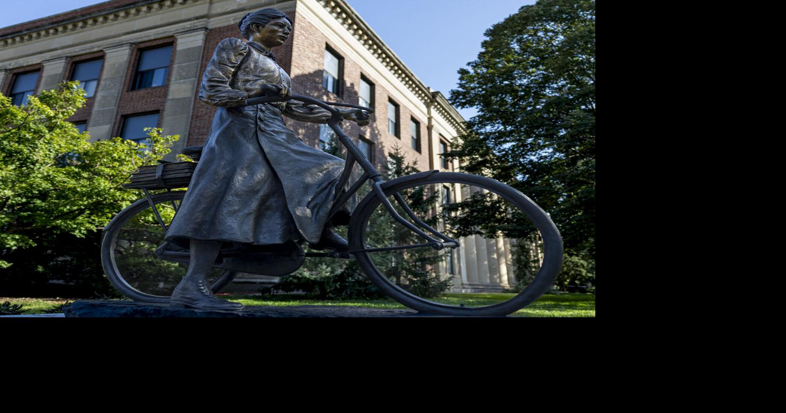 Louise Pound becomes first bronze sculpture of woman at UNL