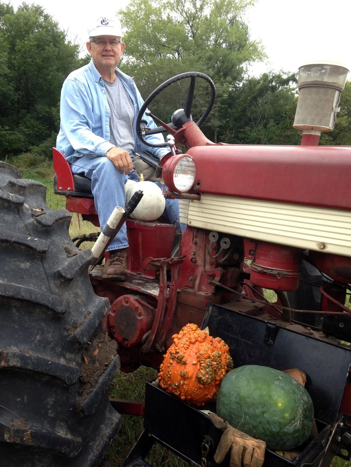 Cindy Lange Kubick A Tractor On Its Way To Help Farmers In Africa