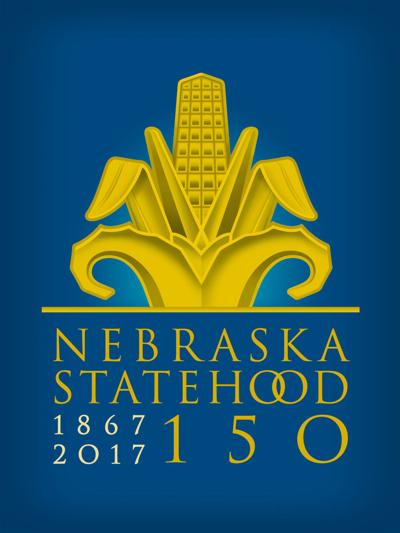 Nebraska sesquicentennial logo