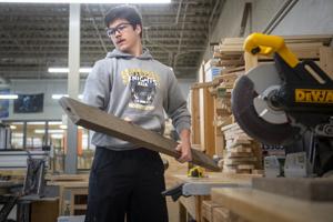 Lincoln students use recycled lumber to give old plastics a new purpose