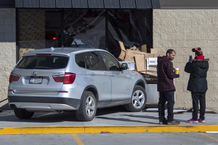 No injuries after car drives into Lincoln hardware store