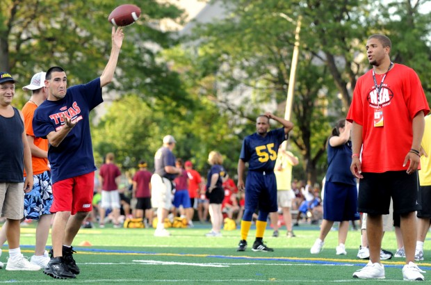 Special Olympics -- football clinic