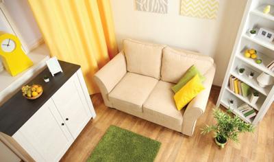 Adding color to neutral rooms