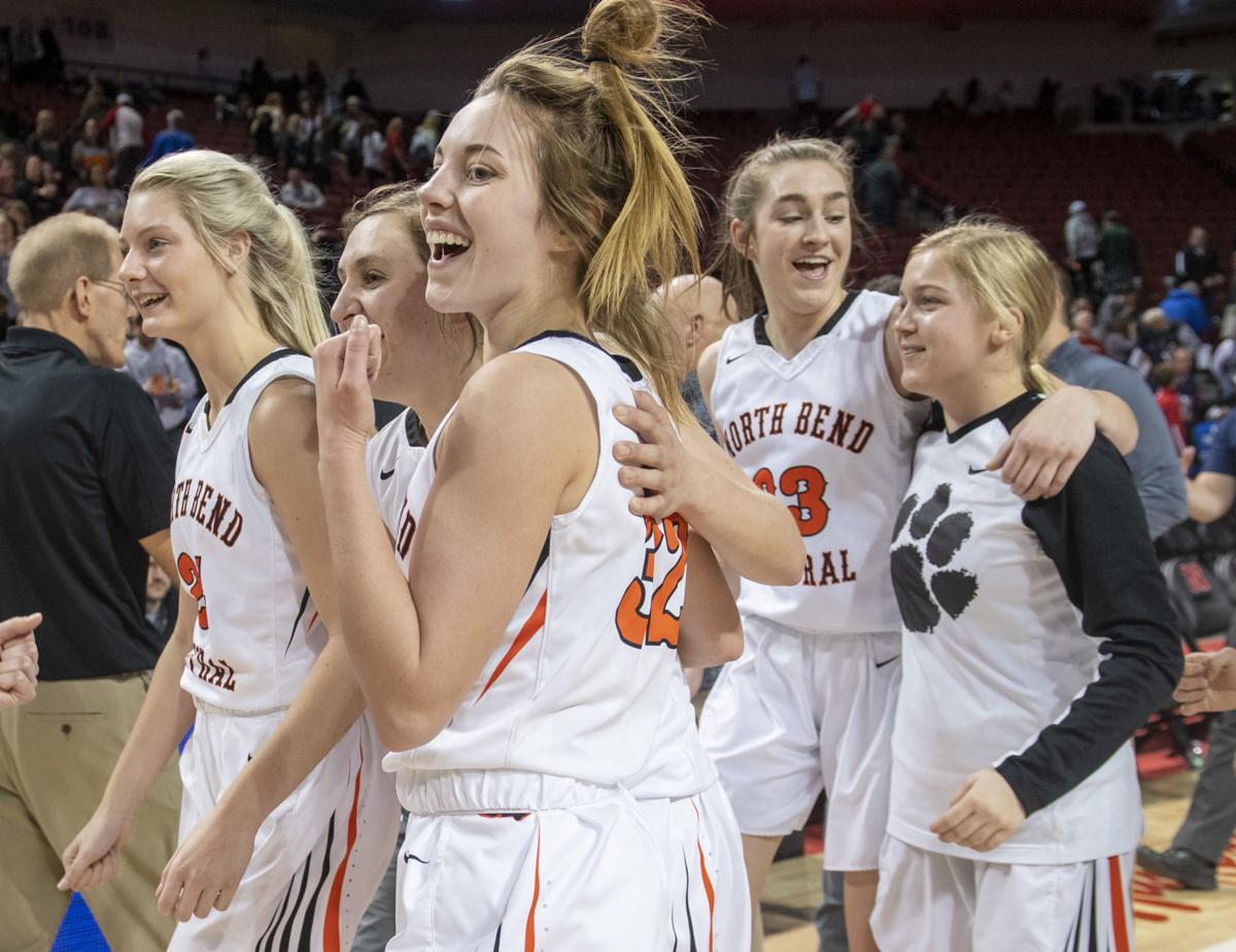 Class C 1 Girls North Bend Central Sticks To Defense Free Throws