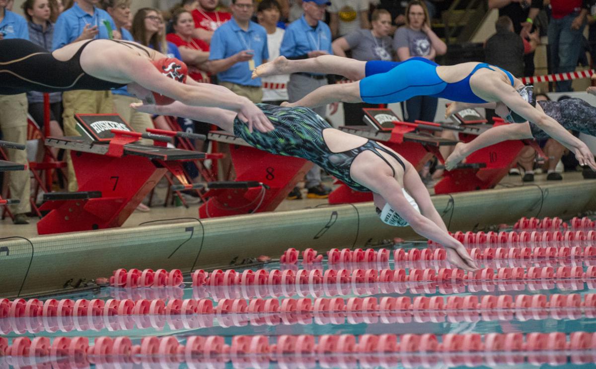 State swimming Saturday's championship results and team scoring High