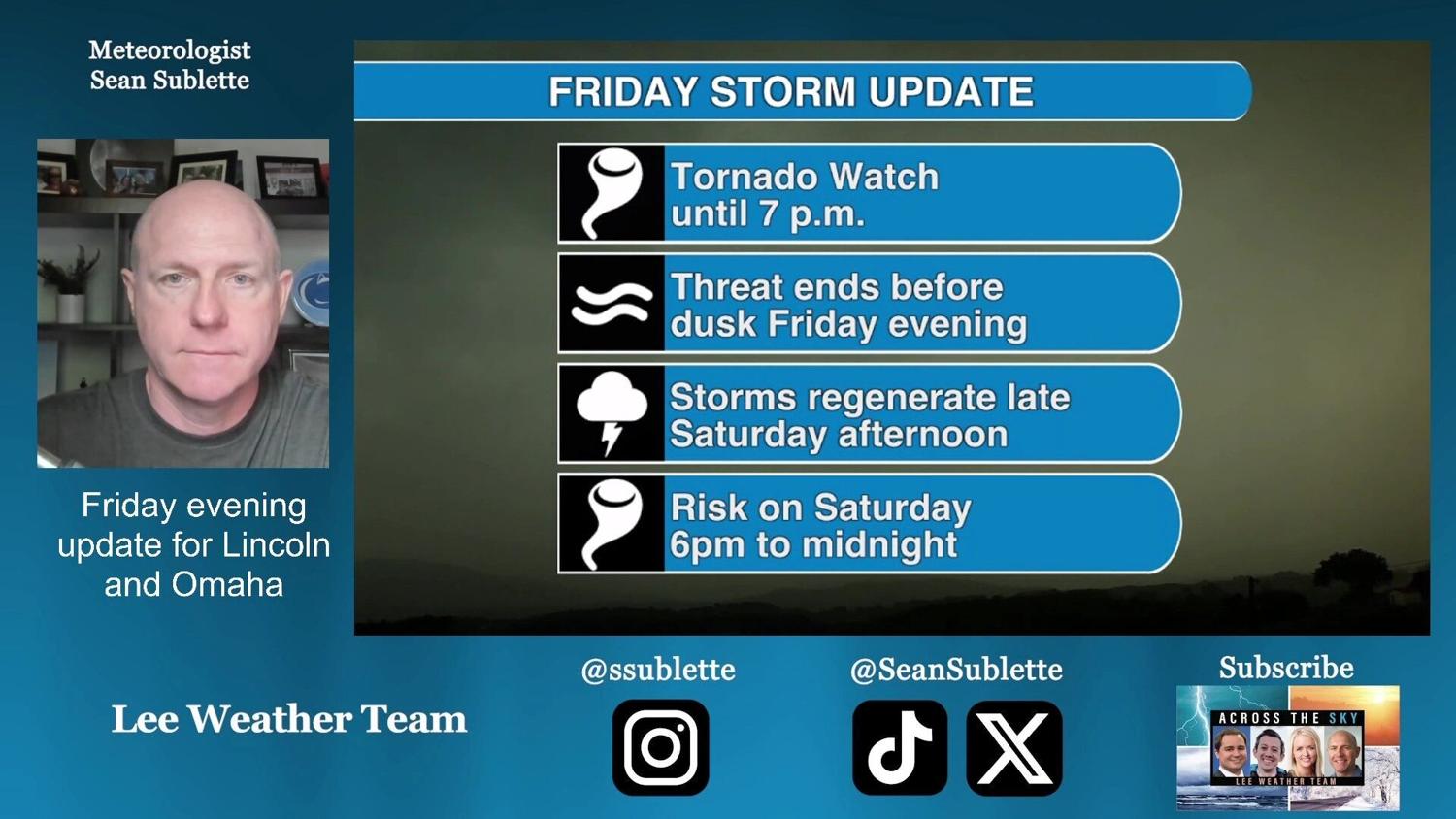 Storm update Quieting down tonight, more storms Saturday Storm update Quieting down tonight, more storms Saturday