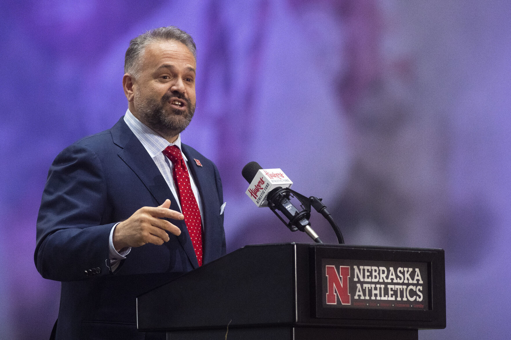 Photos: Nebraska Introduces Matt Rhule As Head Football Coach