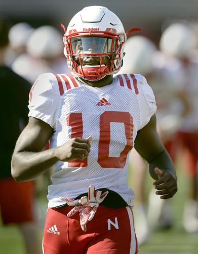 Nebraska football practice, 8/17/17