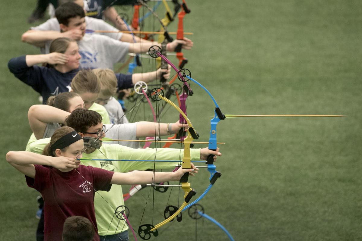 Rice sets female archery record at NASP state tournament