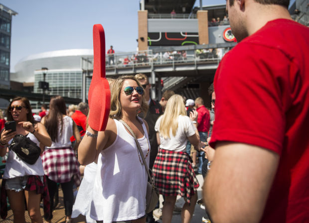 Husker fans