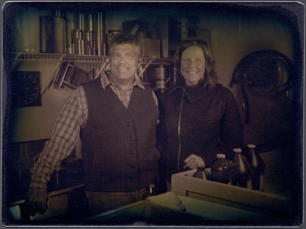 Larry Gawel and Dana Fritz