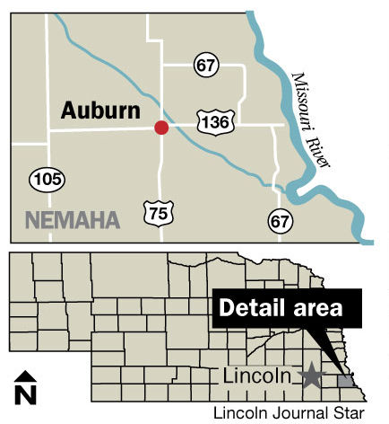Nemaha County map