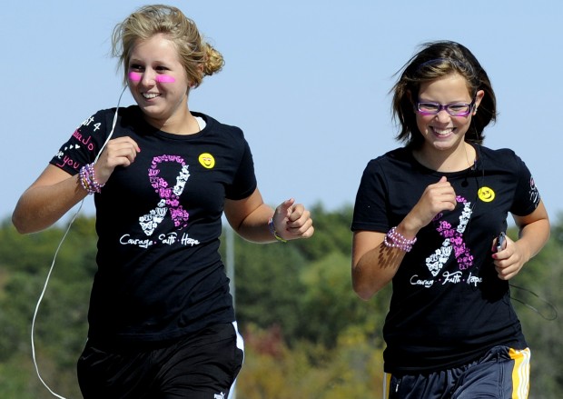 2010 Making Strides Against Breast Cancer walk 1
