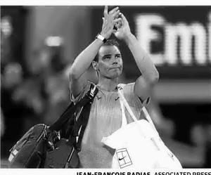 Nadal falls in first round
