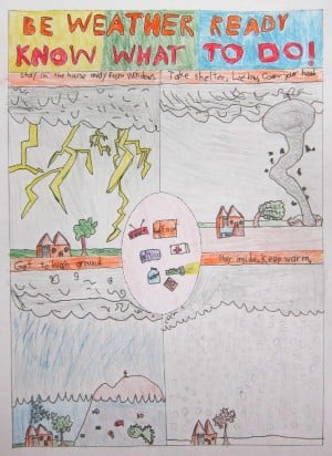 Severe weather poster contest winners named : Lincoln, NE Journal Star