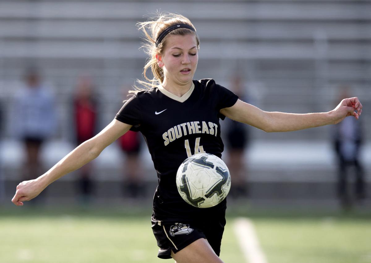 Girls Soccer Players From Lse Elkhorn And Omaha Marian Share What The Defender Life Is Like High School Soccer Journalstar Com