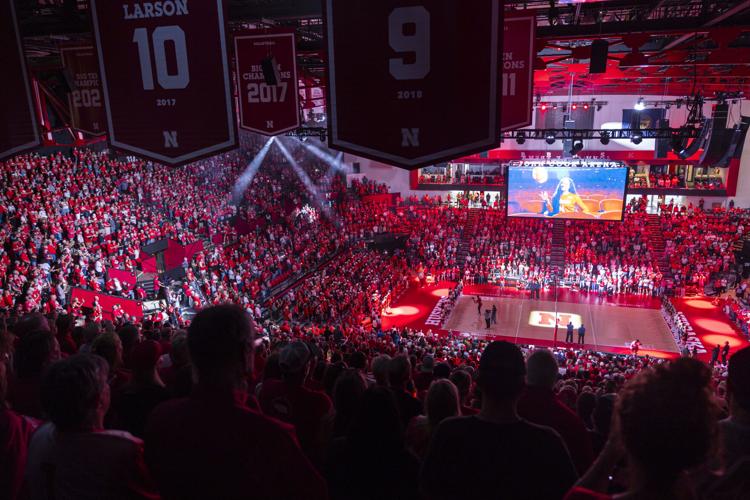 New Mexico at Nebraska Volleyball