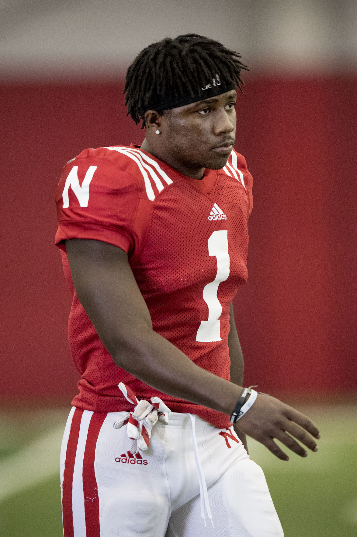 Nebraska football practice, 9/12/17