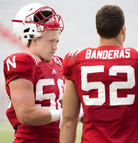 Nebraska football practice, 8.20.16