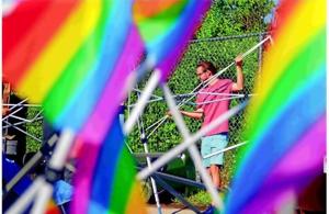 Pride event persists