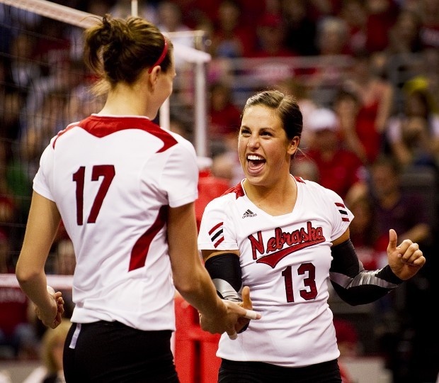 Lauren Cook comfortable with return to onesetter system Volleyball