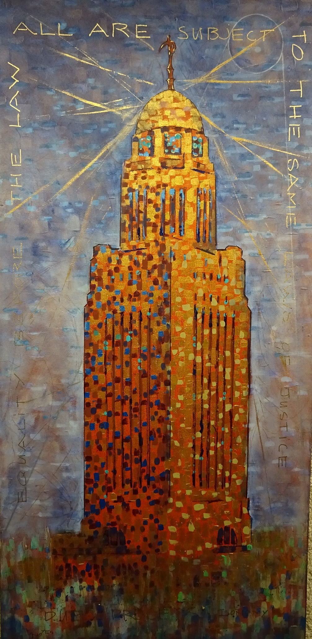 Noyes’ traveling art exhibit begins at the Cather Center in Red Cloud