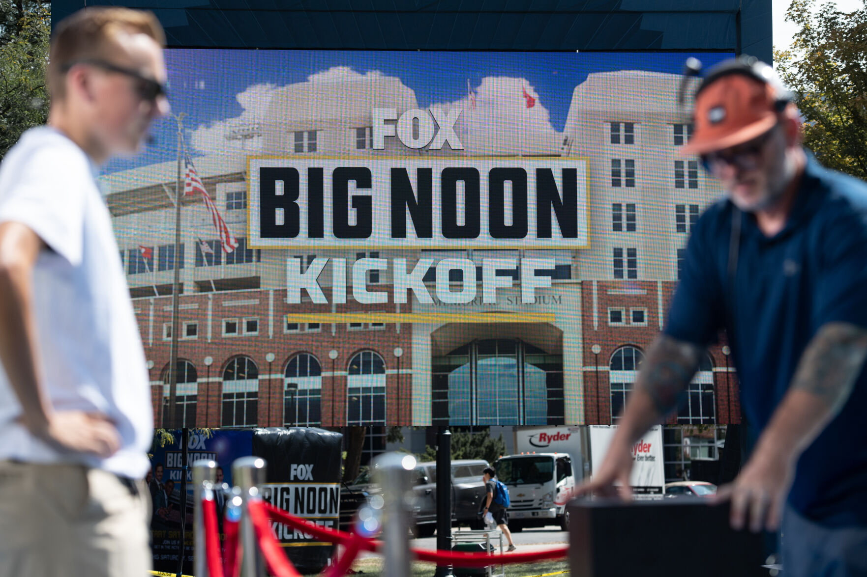 Photos Big Noon Kickoff test drives show ahead of Nebraska