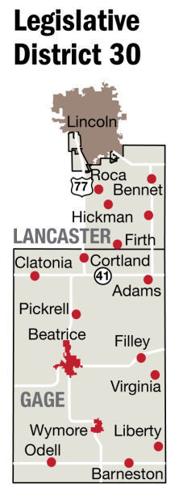 Legislature District 30 map